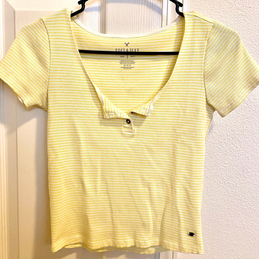AE Crop Soft and Sexy T-Shirt